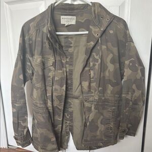 Marrakech Cammo Jacket (Anthropologie)
